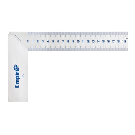 Milwaukee Tool 20 cm True Blue? Stainless Steel Try Square 122M